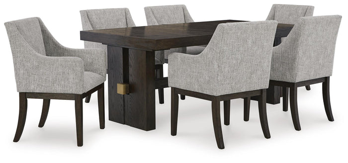 Camberton Dining Table and 6 Chairs in Default