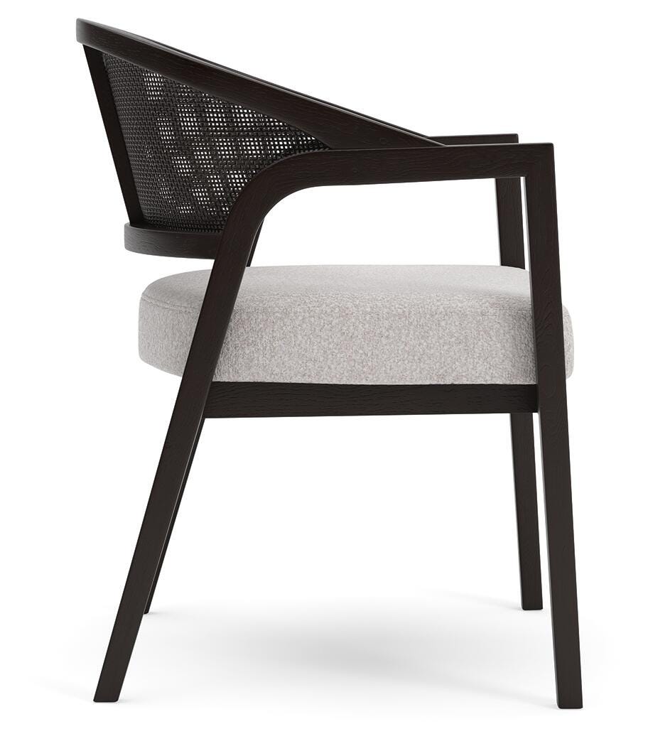 Solerno Dining Chair in French Black