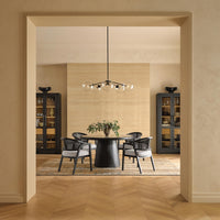 Solerno Dining Chair in French Black