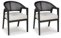 Solerno Dining Chair in French Black