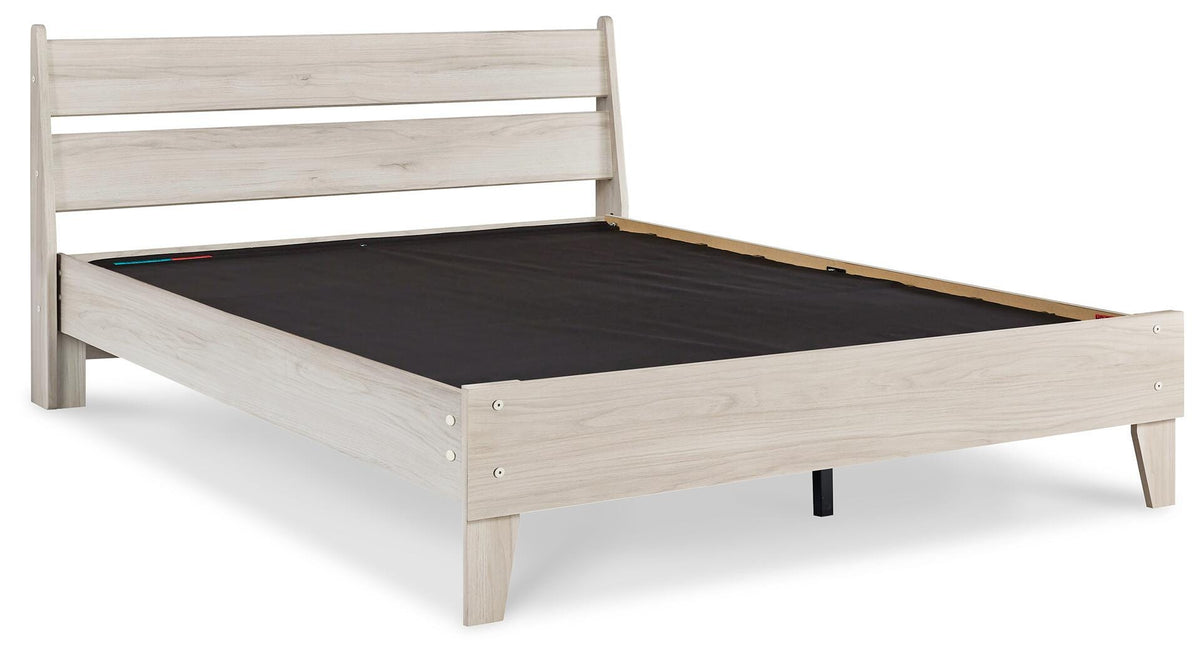 Colby Queen Panel Platform Bed with Dresser and Nightstand