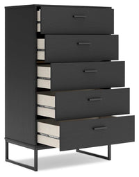 Colby Chest of Drawers in Black