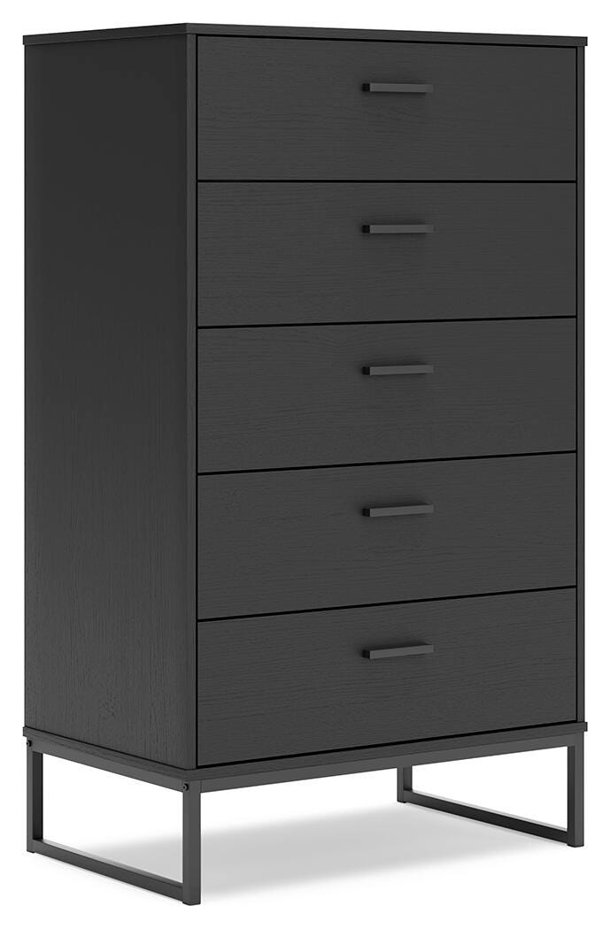 Colby Chest of Drawers in Black