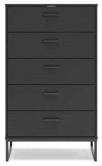 Colby Chest of Drawers in Black