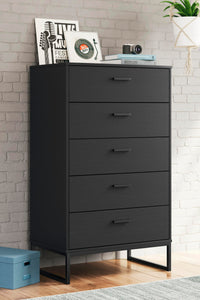 Colby Chest of Drawers in Black