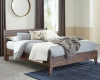 Kade Bay Queen Panel Platform Bed with Dresser and Nightstand
