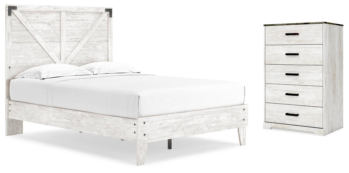 Cobden Full Panel Bed with Chest