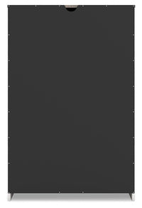 Cobden Chest of Drawers in Whitewash/Charcoal Gray