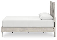 Cobden Queen Platform Bed in Gray