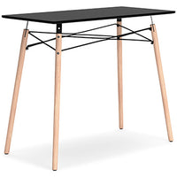 Kelvex Home Office Desk in Black/Natural