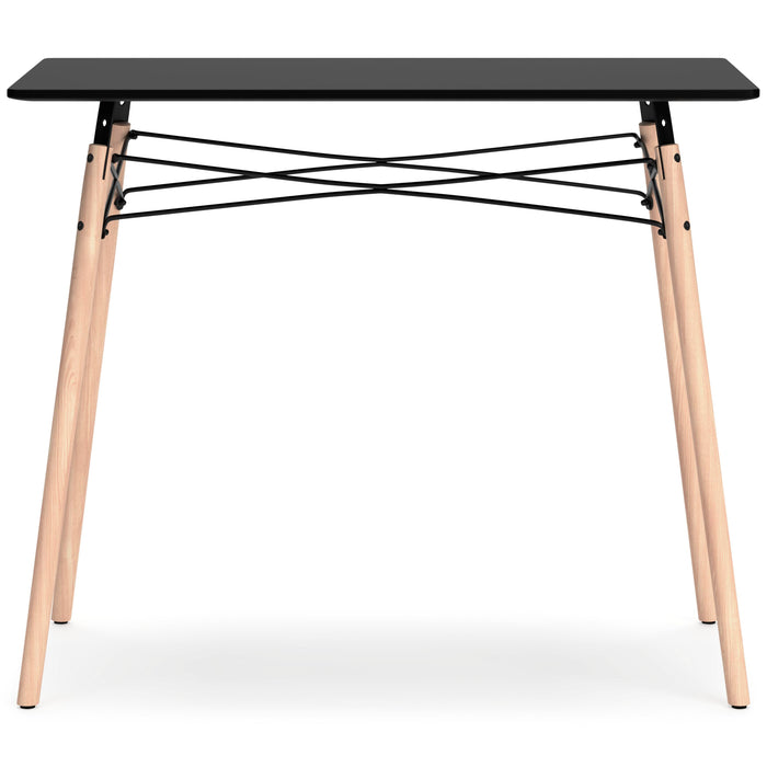 Kelvex Home Office Desk in Black/Natural