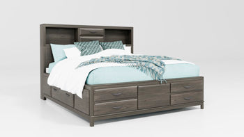 Mazing King Storage Rails and Footboard