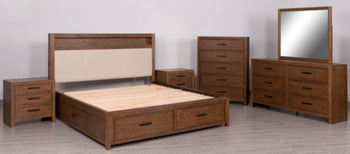 Ticanter Queen Storage Footboard with Roll Slats