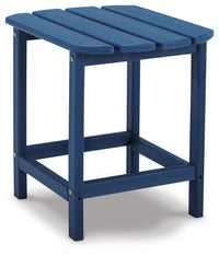 Byron End Table in Blue