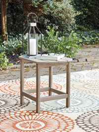 Byron End Table in Driftwood