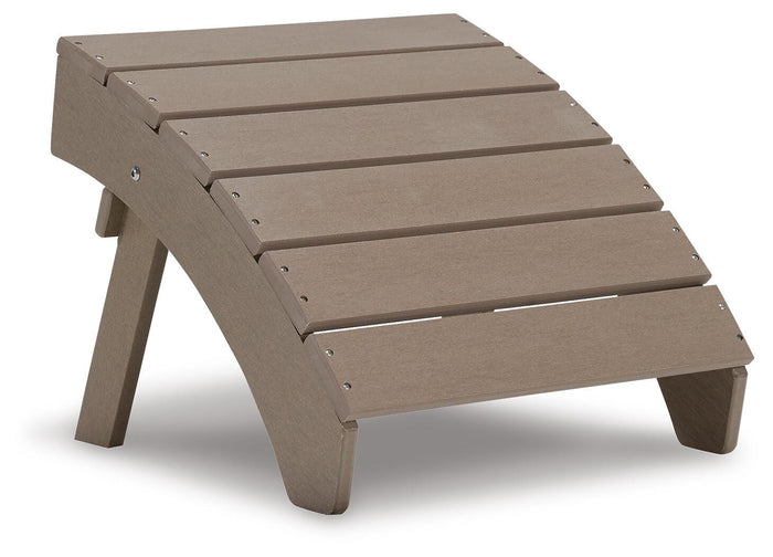Byron Ottoman in Driftwood