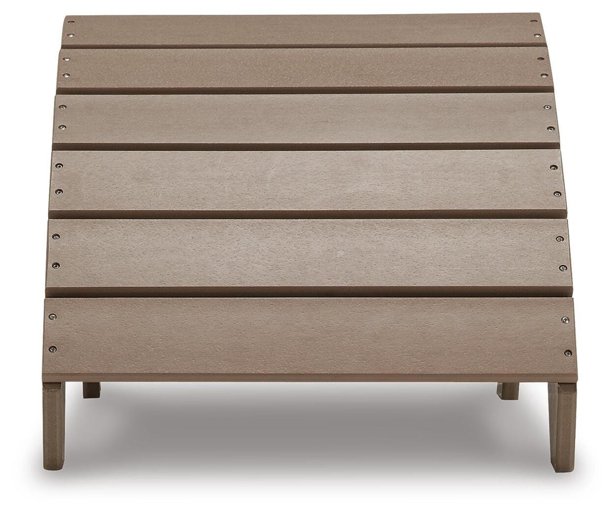 Byron Ottoman in Driftwood