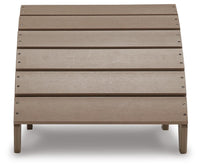 Byron Ottoman in Driftwood