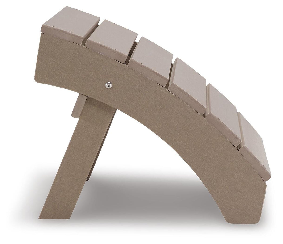 Byron Ottoman in Driftwood