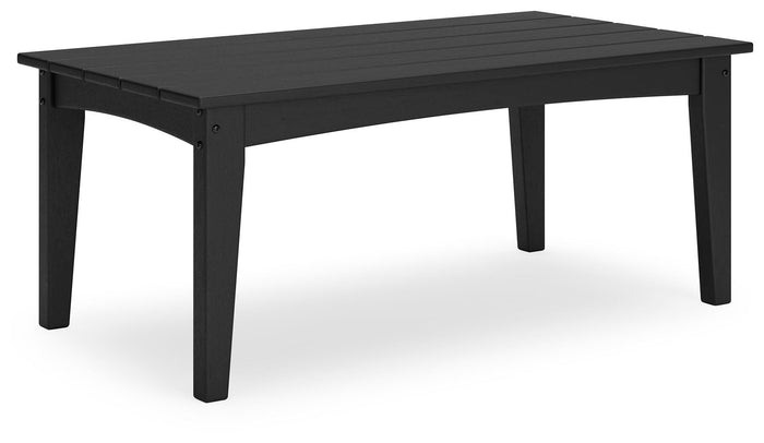 Kiama Park Outdoor Coffee Table in Black