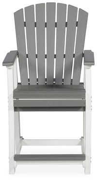Currarong Outdoor Counter Height Bar Stool (Set of 2)