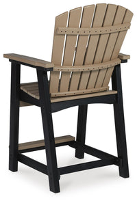 Huskisson Outdoor Counter Height Bar Stool (Set of 2)