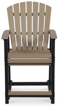 Huskisson Outdoor Counter Height Bar Stool (Set of 2)