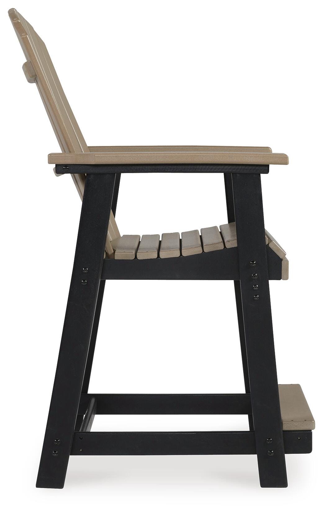 Huskisson Outdoor Counter Height Bar Stool (Set of 2)