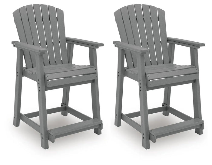 Ironvale Point Outdoor Counter Height Bar Stool (Set of 2)