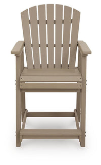 Ashworth Cross Outdoor Counter Height Bar Stool (Set of 2)