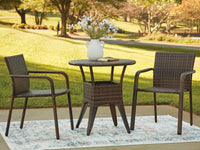 Hartwell Cross Outdoor Table and 2 Chairs