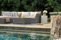 Vantage Cross 4-piece Outdoor Sectional Set
