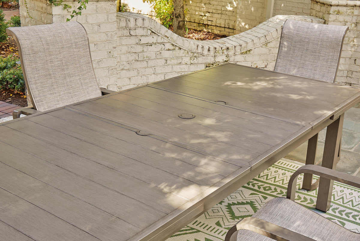 Marlie Cross Outdoor Dining Table