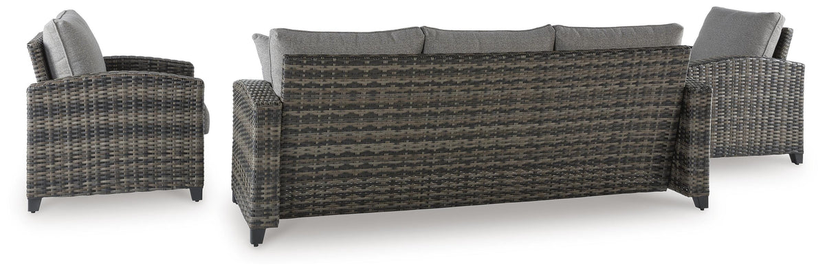 Corvo Bay Outdoor Sofa/Chairs/Table Set (Set of 4)