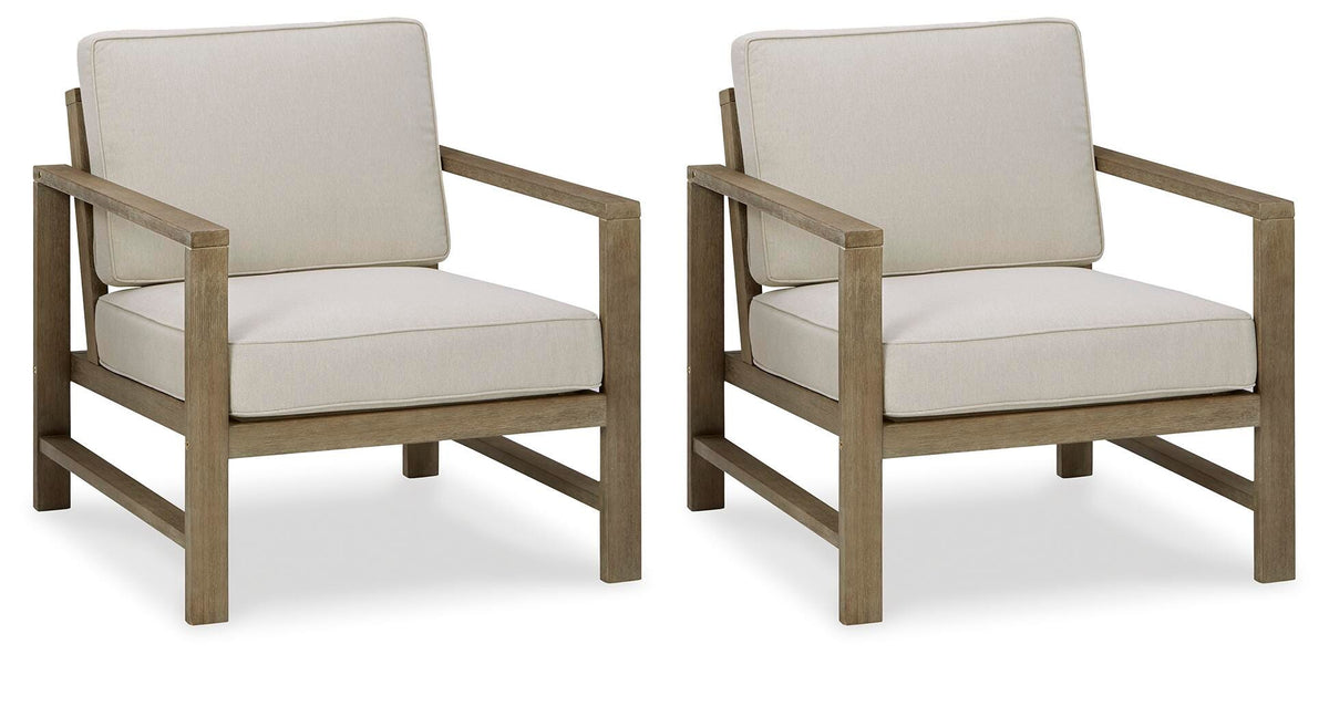 Colbrook Bay Lounge Chair with Cushion (Set of 2)