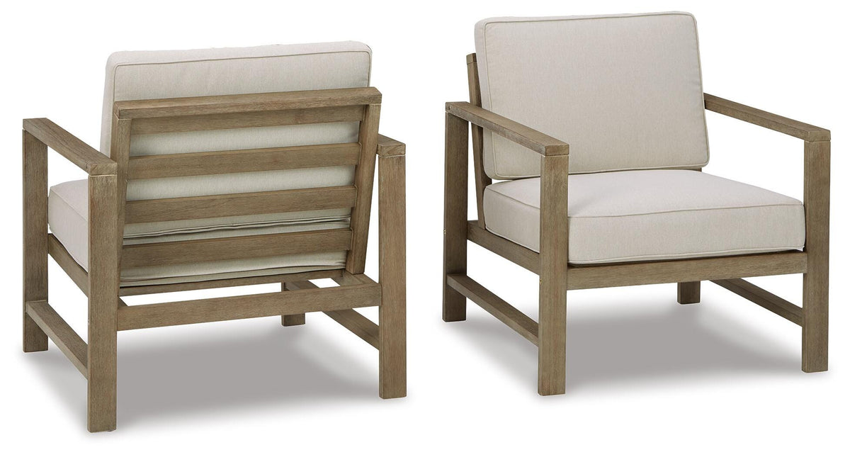 Colbrook Bay Lounge Chair with Cushion (Set of 2)