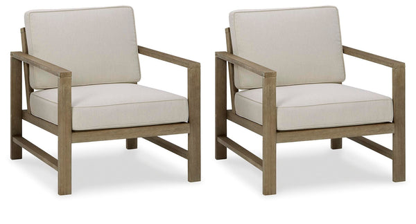 Fynnegan Lounge Chair with Cushion (Set of 2)