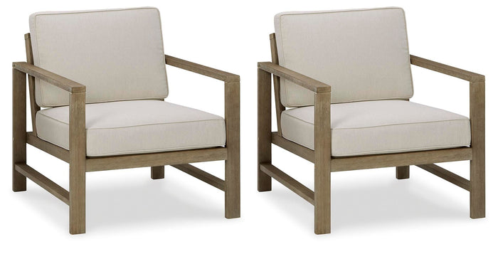 Colbrook Bay Lounge Chair with Cushion (Set of 2)