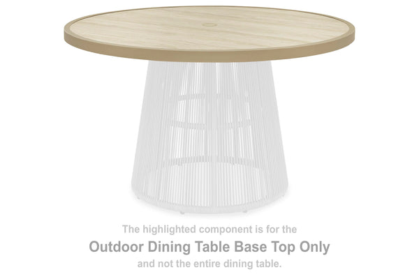 Orchard Beach Outdoor Dining Table Base Top