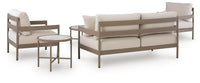 Wynnie Outdoor Love/Chairs/Tables Set (Set of 5)
