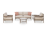 Wynnie Outdoor Love/Chairs/Tables Set (Set of 5)