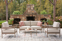 Wynnie Outdoor Love/Chairs/Tables Set (Set of 5)