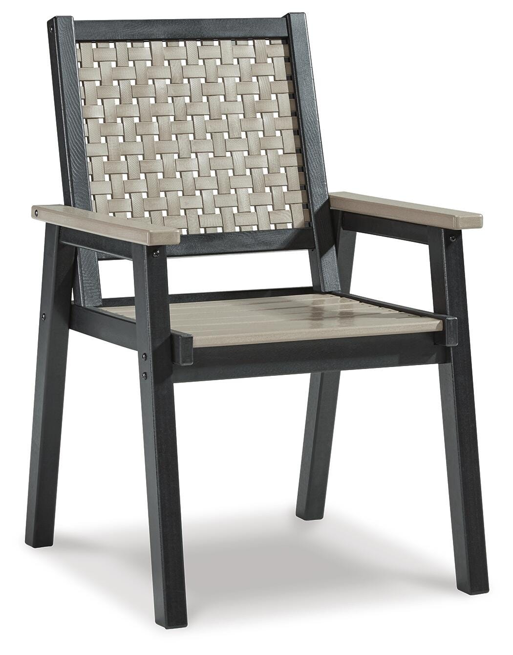 Marchesa Outdoor Dining Table with 2 Swivel Arm Chairs and 4 Arm Chairs