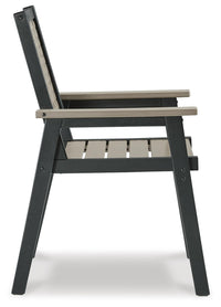 Marchesa Outdoor Dining Table with 2 Swivel Arm Chairs and 4 Arm Chairs