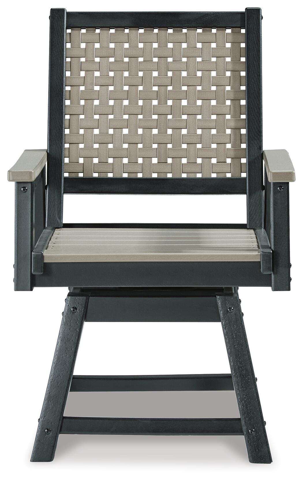 Marchesa Outdoor Dining Table with 2 Swivel Arm Chairs and 4 Arm Chairs