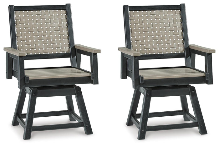 Marchesa Swivel Chair (Set of 2)
