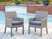 Kellan Bay Outdoor Arm Chair with Cushion (Set of 2)