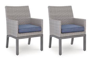 Kellan Bay Outdoor Arm Chair with Cushion (Set of 2)