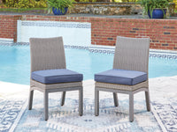 Kellan Bay Outdoor Side Chair with Cushion (Set of 2)