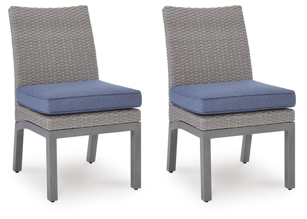 Kellan Bay Outdoor Side Chair with Cushion (Set of 2)